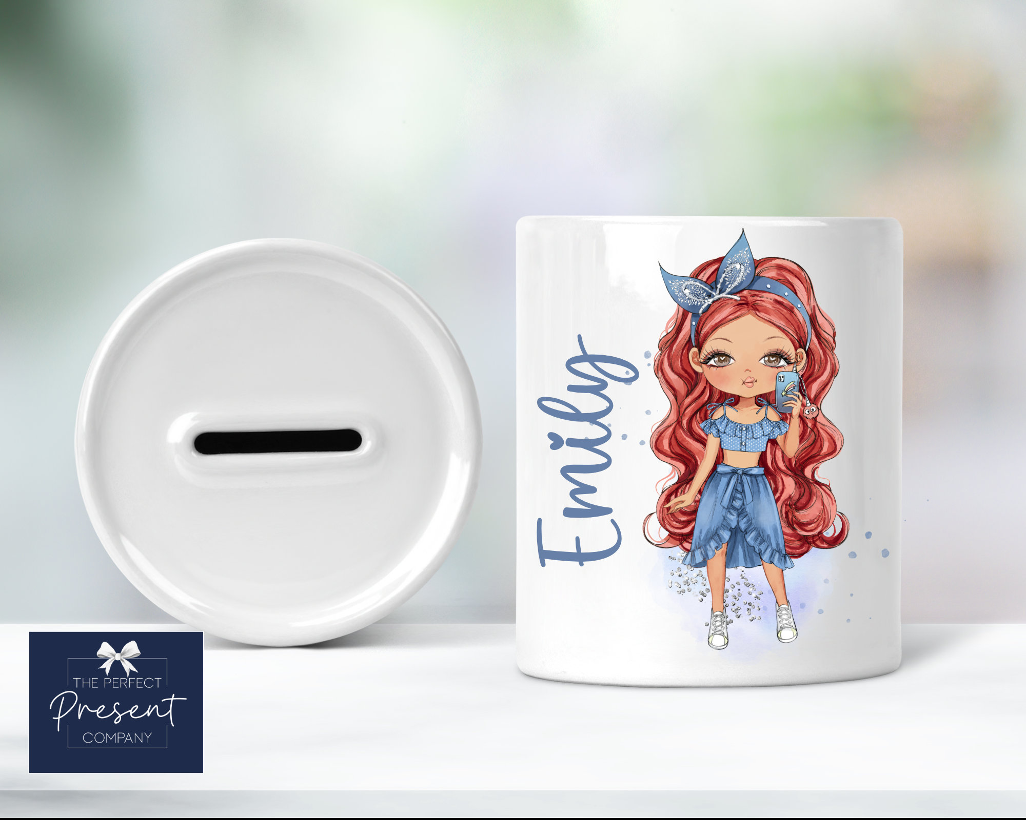 Personalisierte Mädchen Spardose | Ältere Mädchen Spardose | Geschenk für Mädchen | Teenager Geschenk für Mädchen Preteen Geschenk | Mode Mädchen | Geschenk für Tochter