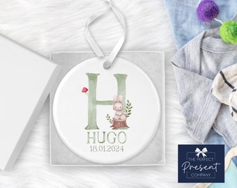 Newborn Baby Gift | Woodland Animal Gift | Baby Gift | New Baby Keepsake | Personalised Baby Gift | Baby Boy Gift | Baby Girl Gift