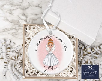 Personalised Girls First Holy Communion Gift | First Holy Communion Keepsake | First Holy Communion | Holy Communion Gift | First Communion