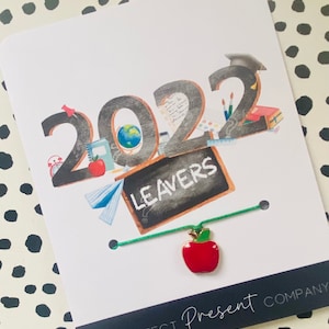 2022 Leavers | School Leavers Gift | Class of 2022 | Gift for Pupils | Prom Gift | Wish Bracelet | Gift for Friends | School Leaver Card