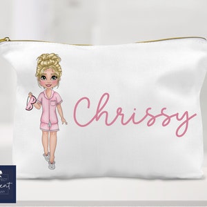 Personalised Cosmetics Bag | Personalised Make Up Bag | Spa Gift | Gift for Teenage Girl | Skincare Bag | Girls Spa Bag | Girls Birthday