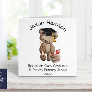 Tarjeta de recepción personalizada / Tarjeta de graduado de la clase de recepción / Tarjeta de egresado de la clase de recepción / Tarjeta de egresado de la clase de recepción