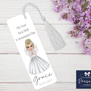 Personalised Girls First Holy Communion Gift | First Holy Communion Keepsake | First Holy Communion | Holy Communion Gift | Bible Bookmark