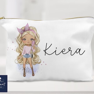 Personalised Cosmetics Bag | Personalised Make Up Bag | Make Up Gift | Gift for Teenage Girl |Birthday Gift for Her | Girls Toiletry Bag