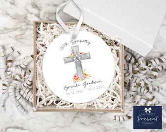 Gepersonaliseerde sympathie cadeau | Gepersonaliseerde Memorial Keepsake | In Herinnering Aandenken | Sympathie | In geheugen | Sterfgeval