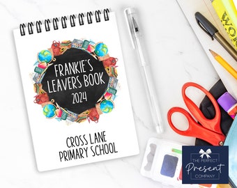 A6 Personalised School Leavers Book 2024 | School Leaver 2024 | School Yearbook | School Memory Book | Class of 2024