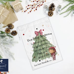 Chupetas Personalizadas para Sacola de Papai Noel | Sacola de Chupetas | Chupetas para o Papai Noel | Sacola de Chupetas de Natal | Sacola de Armazenamento de Chupetas | Chupetas para o Papai Noel