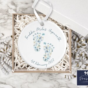 Personalised New Baby Gift | Personalised New Baby Keepsake | New Baby Gift | Baby Boy Gift | Baby Girl Gift | New Baby Ornament