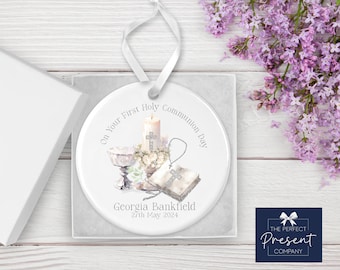 Personalised Girls First Holy Communion Gift | First Holy Communion Keepsake | First Holy Communion | Holy Communion Gift | First Communion