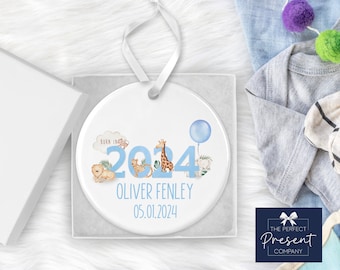 Newborn Baby Gift | Born in 2024 | Baby Gift | New Baby Keepsake | Personalised Baby Gift | Baby Boy Gift | Baby Girl Gift | Christening