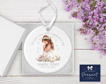 Personalised Girls First Holy Communion Gift | First Holy Communion Keepsake | First Holy Communion | Holy Communion Gift | First Communion