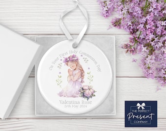 Personalised Girls First Holy Communion Gift | First Holy Communion Keepsake | First Holy Communion | Holy Communion Gift | First Communion