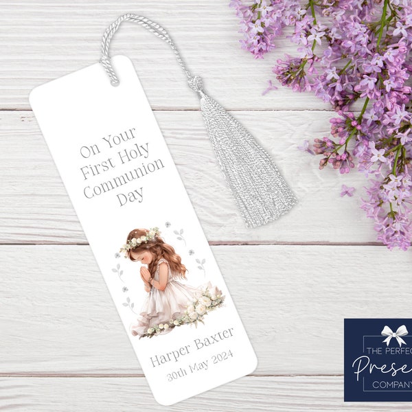 Personalised Girls First Holy Communion Gift | First Holy Communion Keepsake | First Holy Communion | Holy Communion Gift | Bible Bookmark