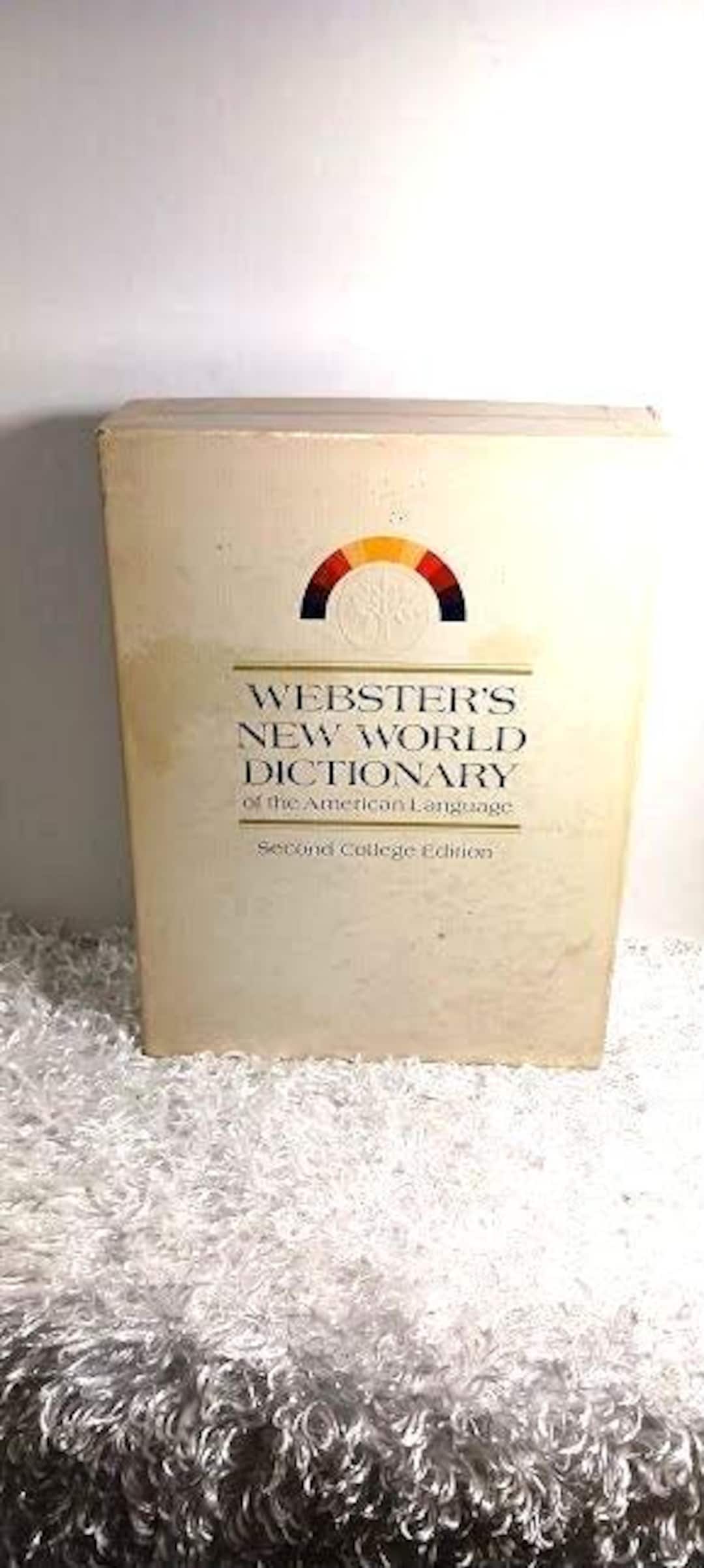 Webster's New World Dictionary of the American Language Second