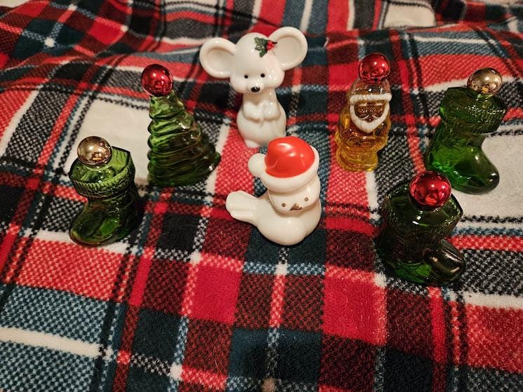 1970s Ceramic Santa With Bag - Etsy