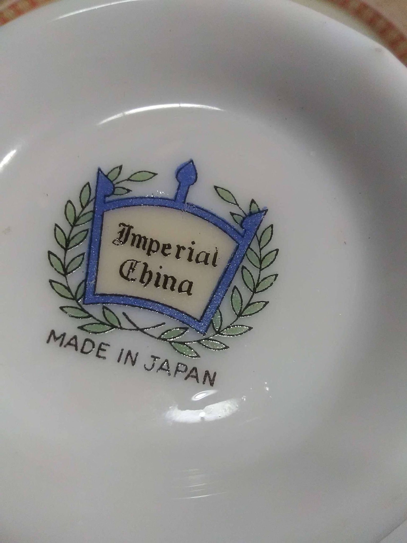 Imperial China Made in Japan Tea Cups and Saucer 12 Pieces Vintage