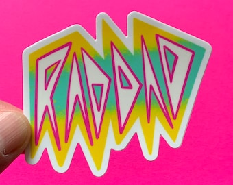 Rad Dad Vinyl Sticker, Father's Day Gift, MacBook Sticker, Laptop Sticker, Water Bottle Sticker Updated September 29, 2021