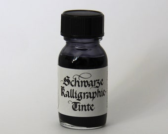 Calligraphy ink black, 12,5ml content