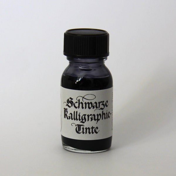 Kalligrafie Tinte schwarz, 12,5ml Inhalt