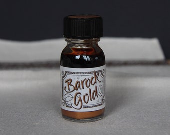 Calligraphy Ink Baroque Gold, for Calligraphy Handlettering Scrapbooking Drawing