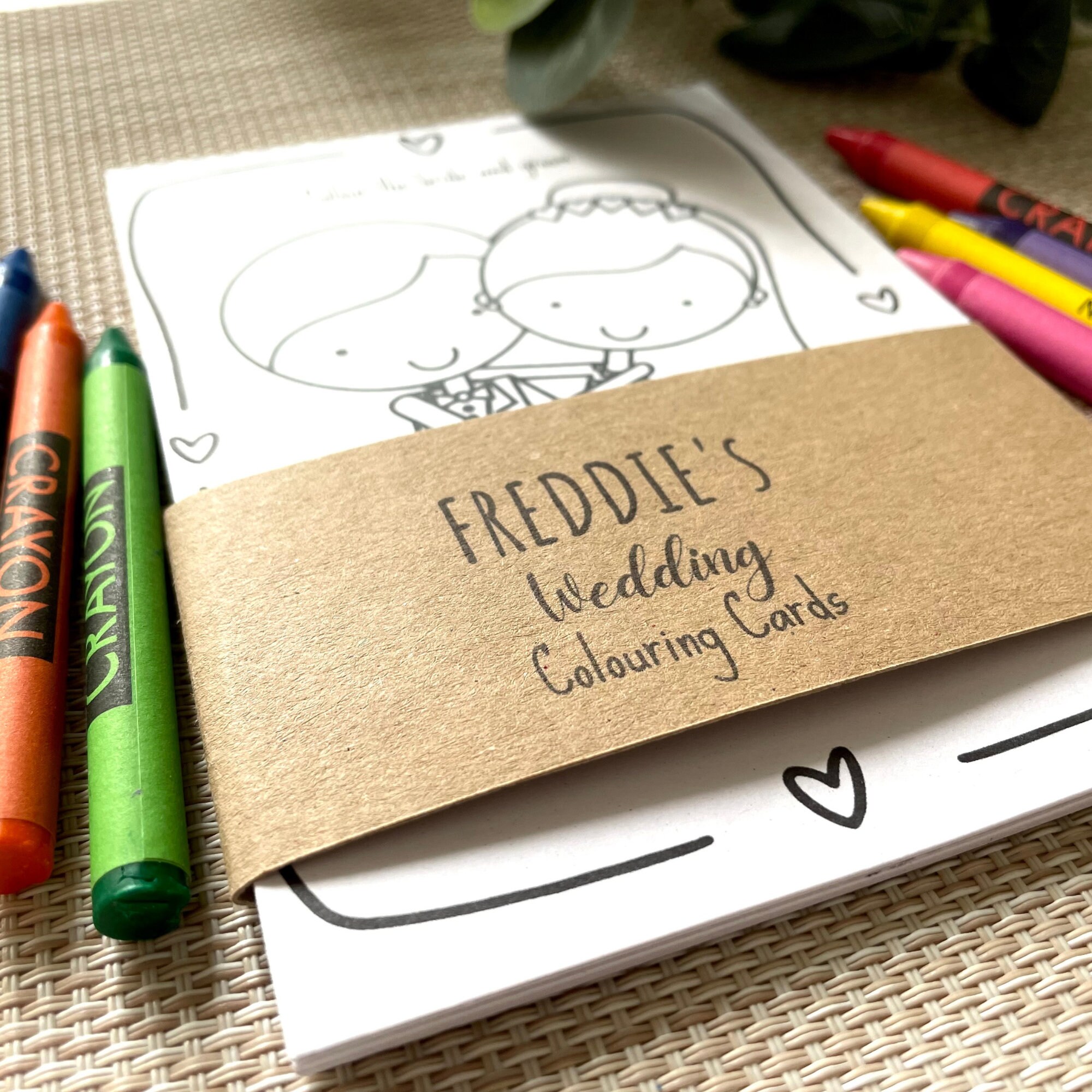 Wedding Activity Pack With Personalised Sleeve Wedding Gift - Etsy UK