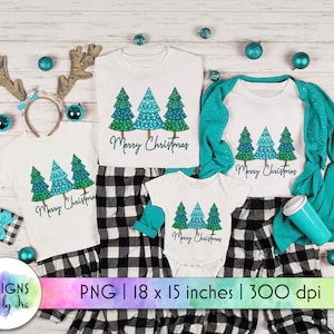メリークリスマス PNG | クリスマスツリー昇華デザイン | クリスマスギフト | クリスマスカード | クリスマスデコレーション | デジタルダウンロード