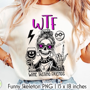 Sarcastic Skeleton PNG: Snarky Sublimation Design (Digital Download