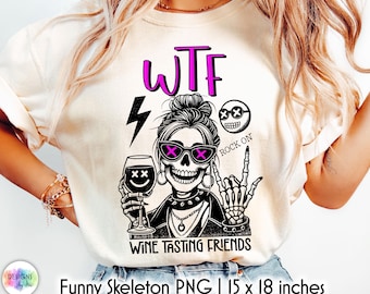 Sarcastic Skeleton PNG: Snarky Sublimation Design (Digital Download