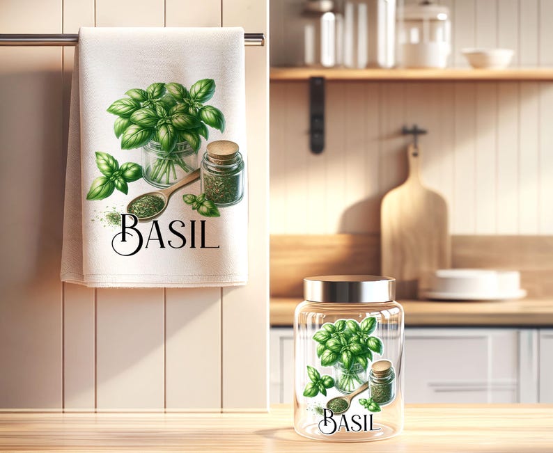 Spices & Herbs Stickers Bundle, Kitchen Botanical Clipart, Paprika ...