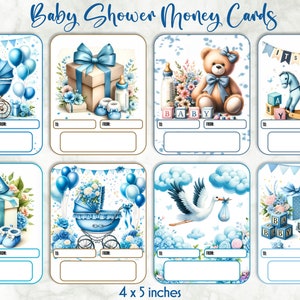 ベビーシャワー マネーカード バンドル | 男の子用マネーカード | 印刷可能なマネーカード | ベビーシャワー ギフトのアイデア | 印刷可能なマネーホルダー