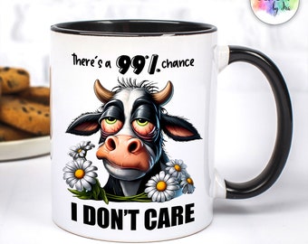 Sarcastic Coffee Mug Sublimation | Funny Quotes | Funny Cow Mug Print | Sarcastic Quotes Mug Print | Sublimation Download | Funny Mug Design