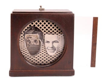 Interactive Collage Sculpture AI #3 from artist Nemo Gould