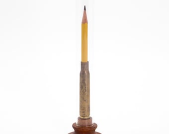 Pencil Bullet - Satirical assemblage art object from Nemo Gould