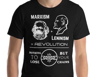 Karl Marx Vladimir Lenin Clase Solidaridad Camiseta Socialismo Comunismo