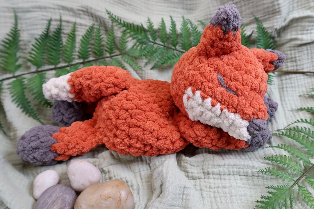 Fox Snuggler, Fox Plushie, Fox Lovey, Baby Snuggler, Toddler Plushie ...
