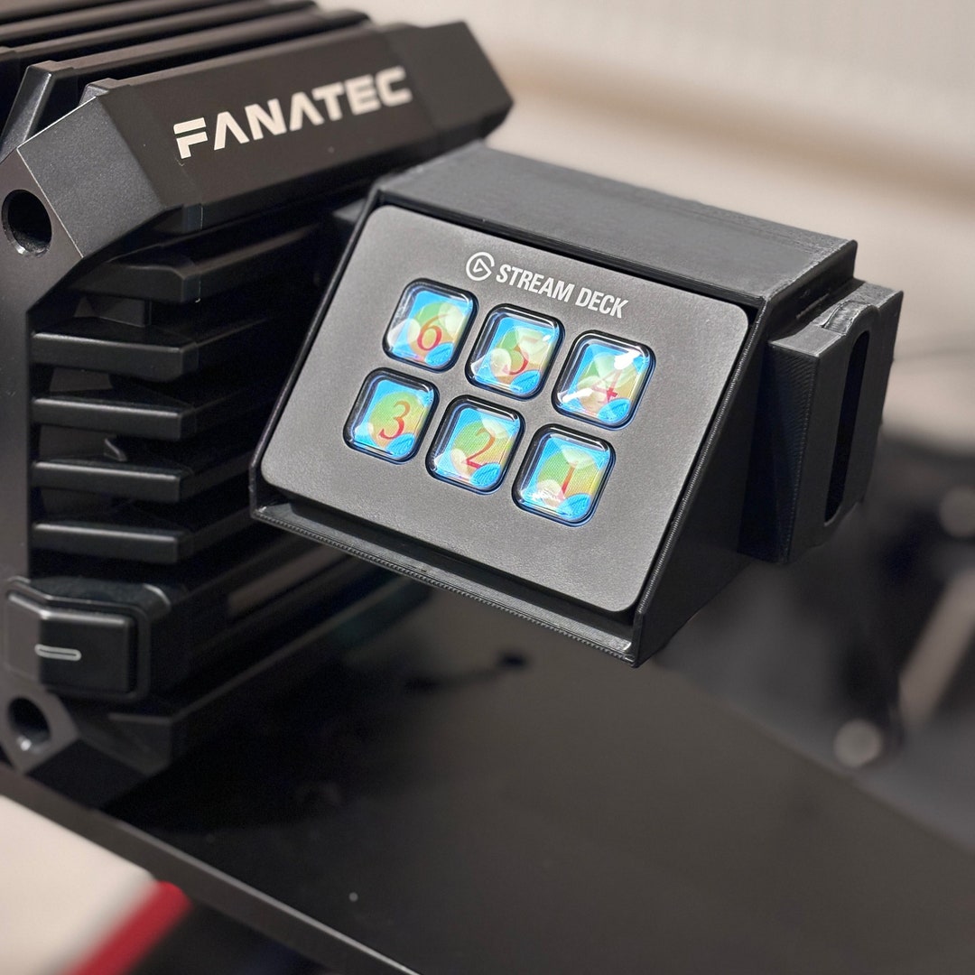 Stream Deck Mini Mount For Fanatec CSL DD GT Dd Pro Clubsport Etsy UK Stream deck mini mount for fanatec csl dd gt dd pro clubsport etsy uk