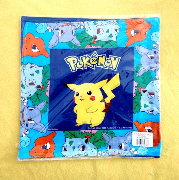 Vintage Pokémon Handkerchiefs 1998