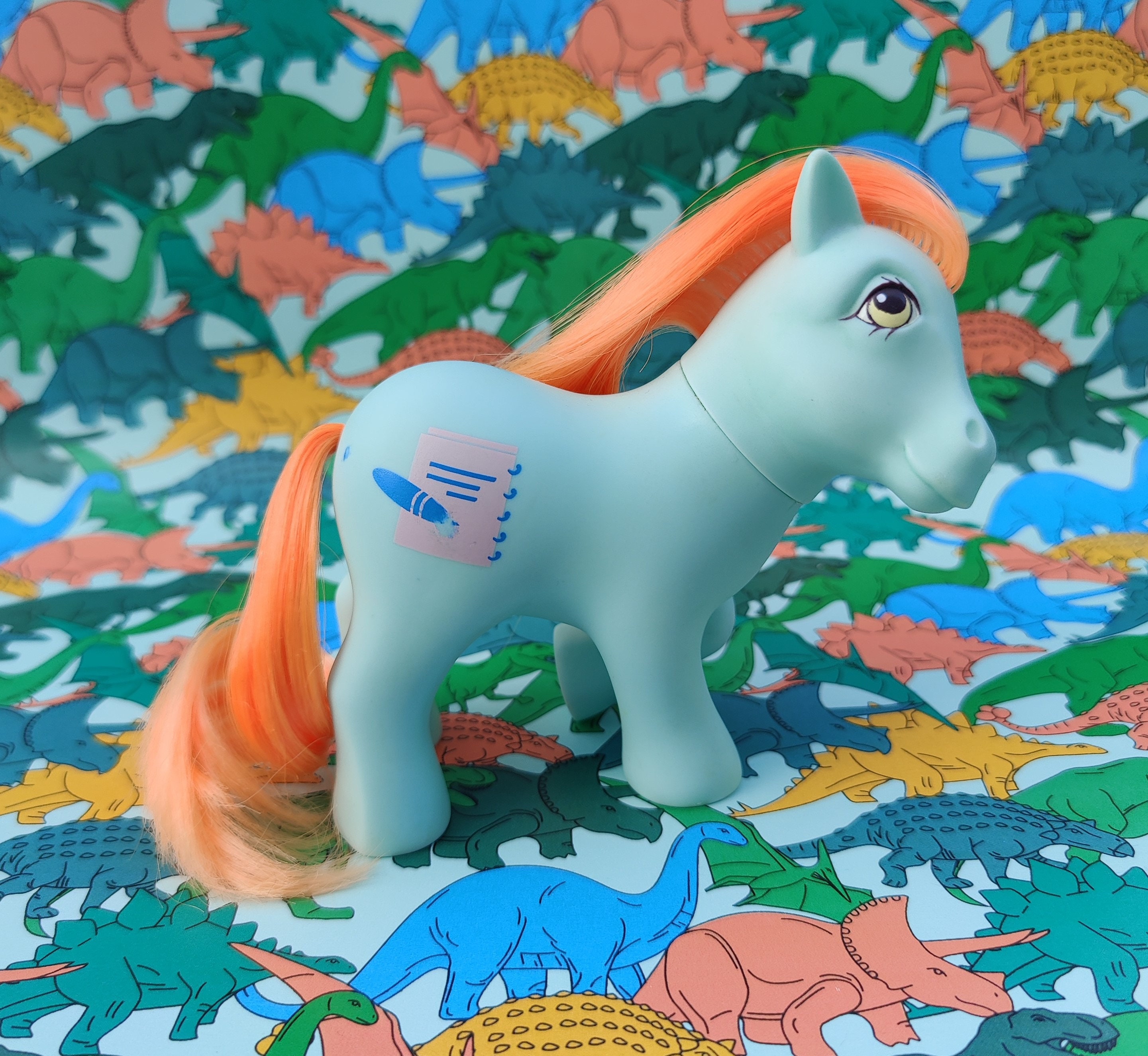 G1 My Little Pony mein kleines Éléphant Samo Fakie Yellow