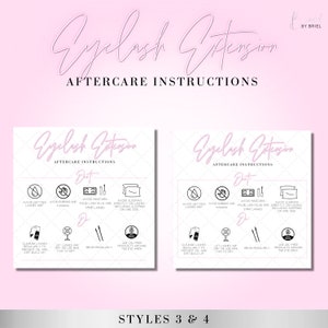 PINK Eyelash Extensions Consent Form PRINTABLE & DOWNLOADABLE - Etsy