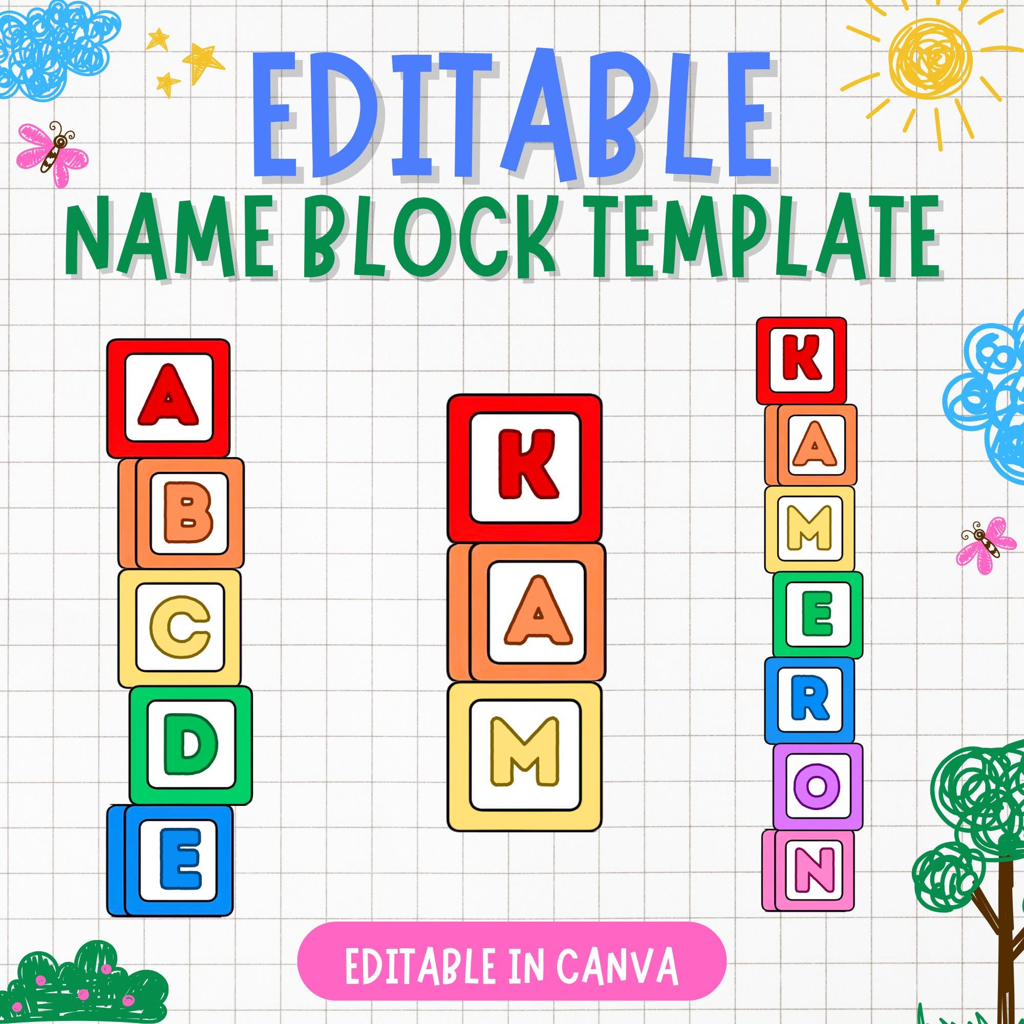 Sesame Street Alphabet Blocks - Etsy