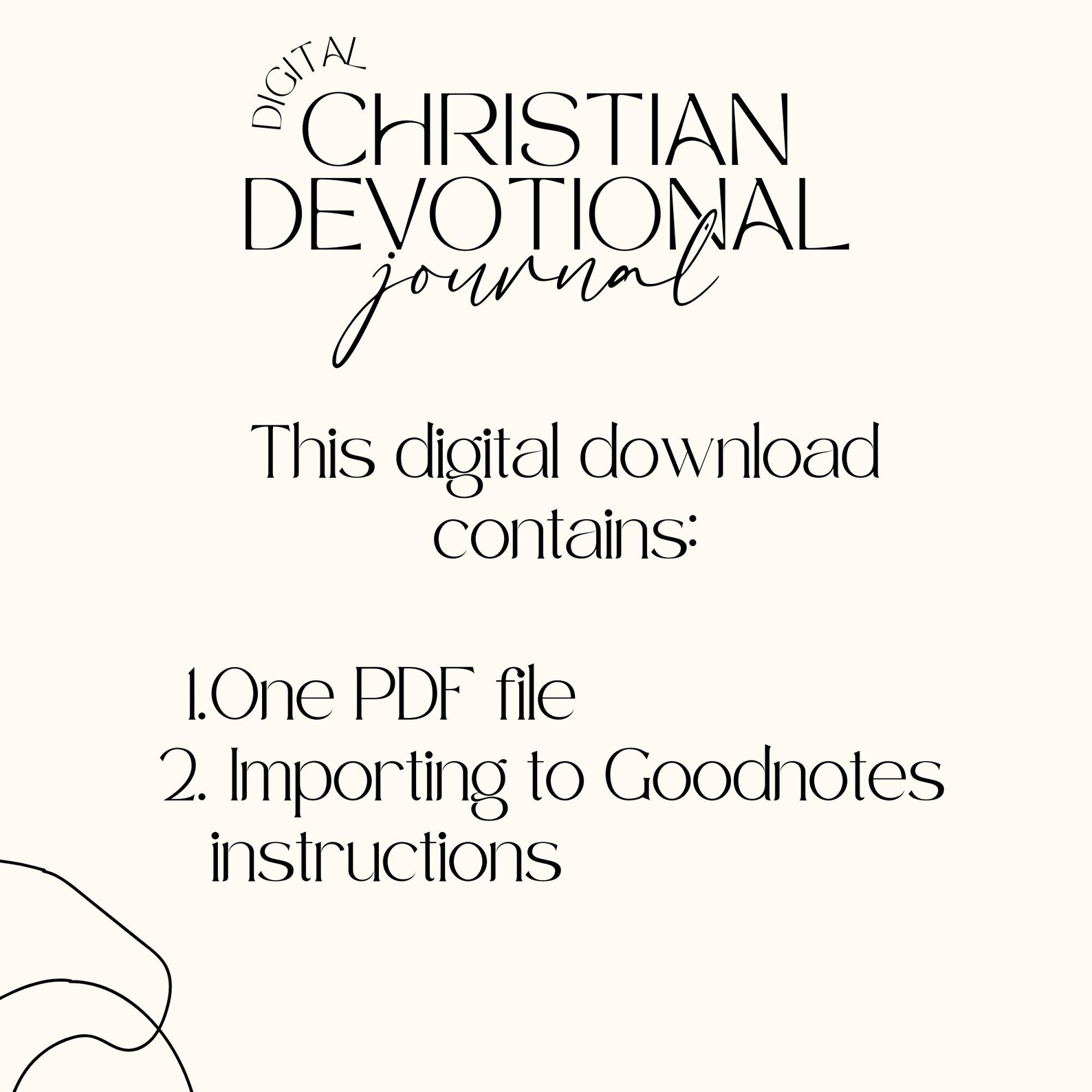 Digital Christian Devotional and Bible Study Faith Journal Goodnotes ...