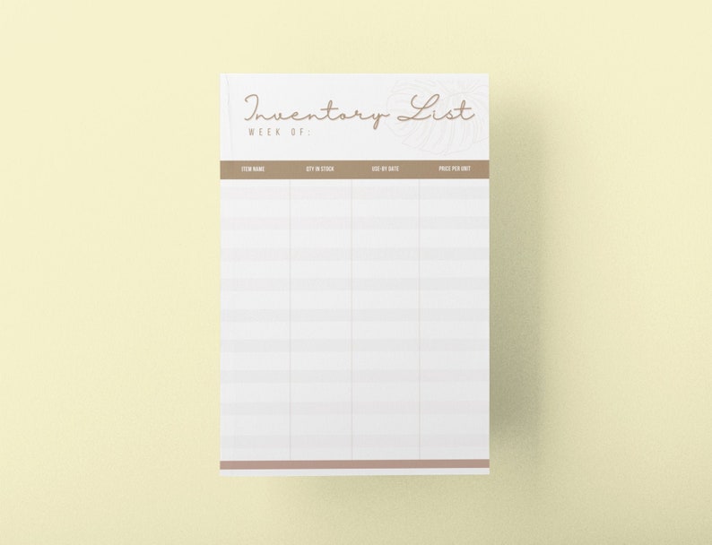 small business inventory list small business inventory list