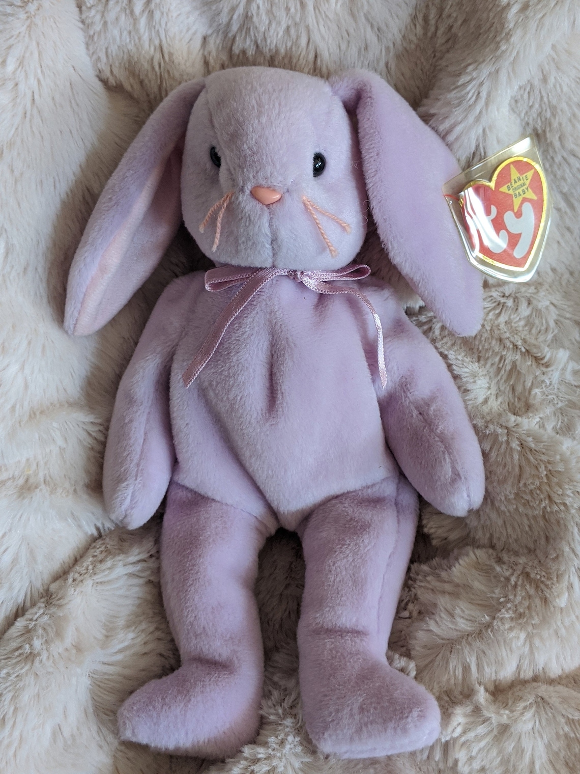 TY Floppity Beanie Baby Rare, Original 1st Edition, PVC Pellets Etsy