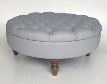 Round 2024 upholstered bench