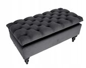 104 Colors Of Fabric , Ottoman Footstool Coffee Table Bench Puff Furniture Upholstered Storage Handmade Chesterfield Pouffe Glamour buttoned