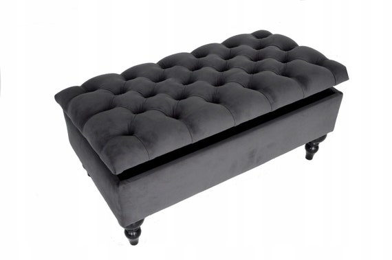 Ottoman Footstool Coffee Table Bench Puff Furniture Etsy