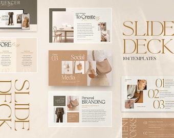 Influencer Coach-presentatiepresentatie (104 canva-sjablonen)