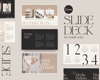 Branding Slide Deck (107 Templates) Canva Presentation