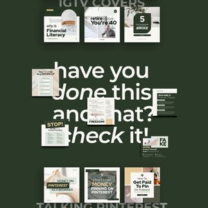 Instagram template Canva. Instagram for consultant. Canva template. financial advisor. finance. Financial consultant. canva Instagram coach image 4