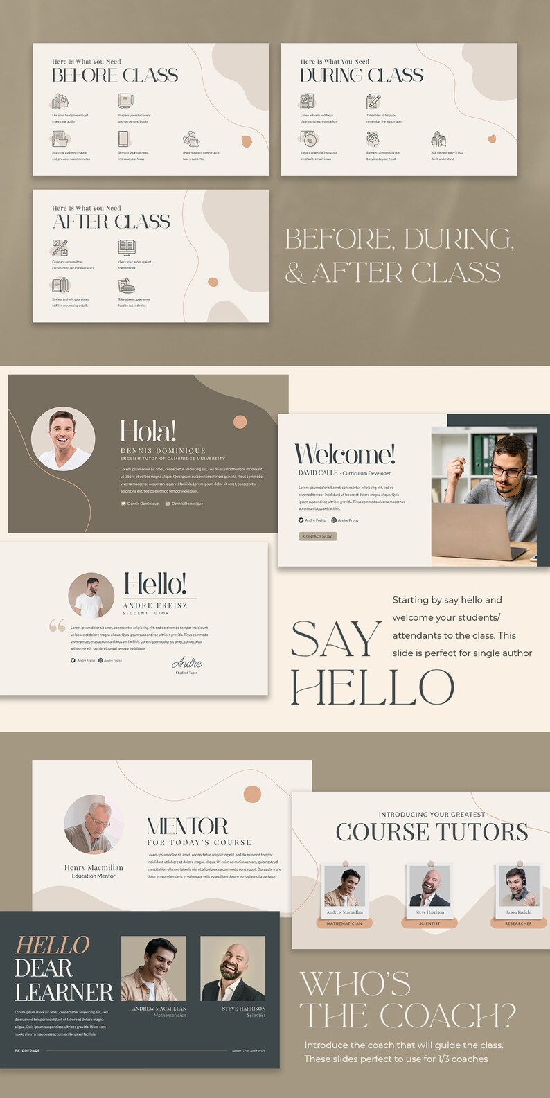 CANVA Slide Deck Presentation. Presentation Template. Canva Etsy Portugal